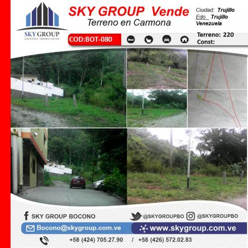 SKY GROUP Vende Terreno en la Urb. Carmona, TRUJILLO.