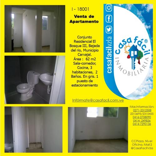 APARTAMENTO EN CONJUNTO RESIDENCIAL EL BOSQUE III