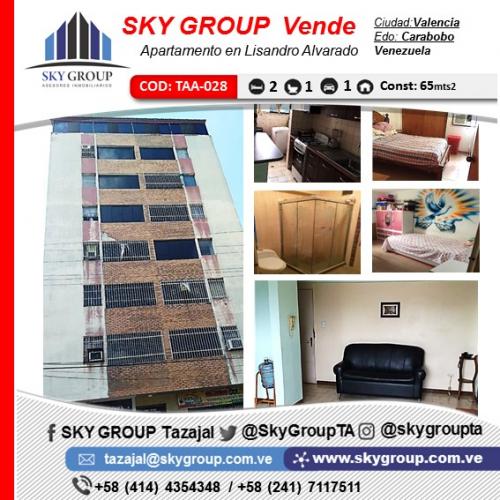 SE VENDE APARTAMENTO EN VALENCIA, AV LISANDRO ALVARADO