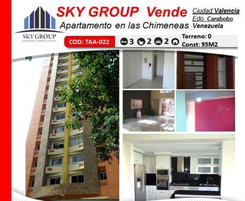 en venta apartamento en las chimeneas valencia
