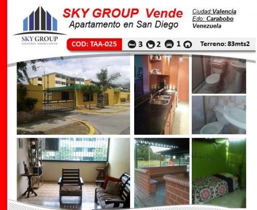 en venta apartamento municipio san diego