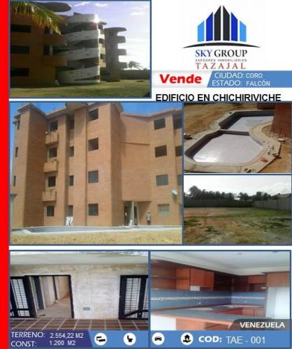 en venta edificio en chichiriviche falcon