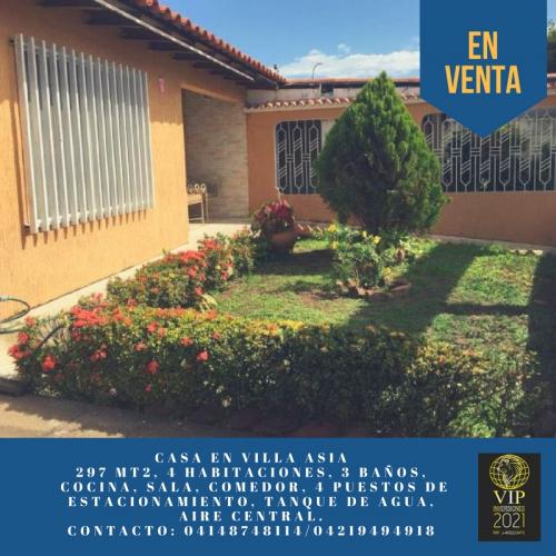 Vendo Hermosa Casa en Villa Asia