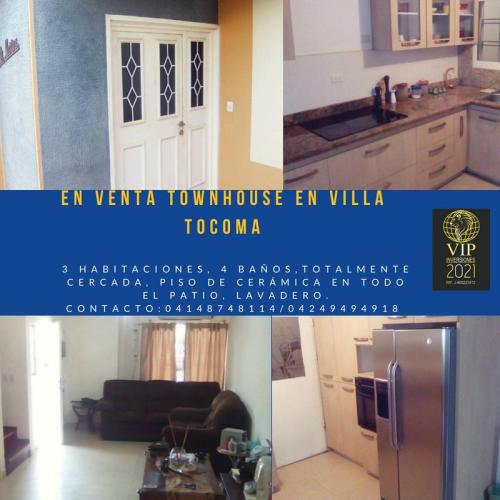 En Venta Townhouse en Villa Tocoma