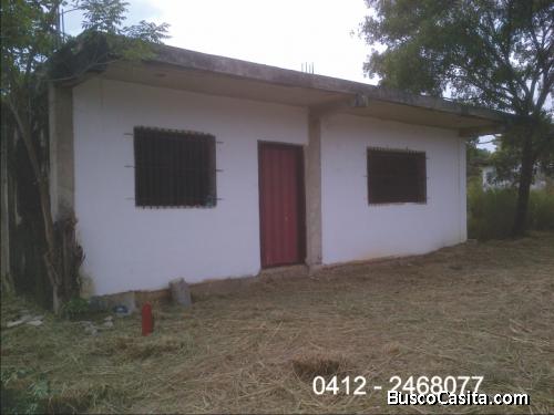 Casa de Platabanda con terreno 1400mt y tanque 50 lt
