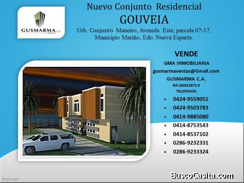 Hermoso Conjunto residencial GOUVEIA está constituido por tres (3) unidades de vivienda desarroll
