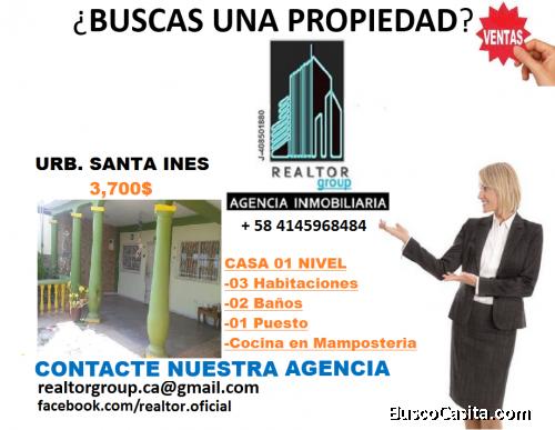Inmobiliaria Realtor Group vende Casa en Urb Santa Ines precio 3.700