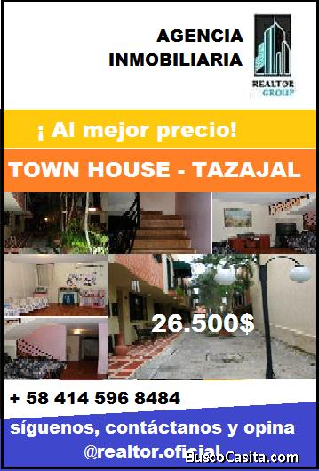 Inmobiliaria Realtor Group vende Town House Tazajal Naguanagua precio 26.500