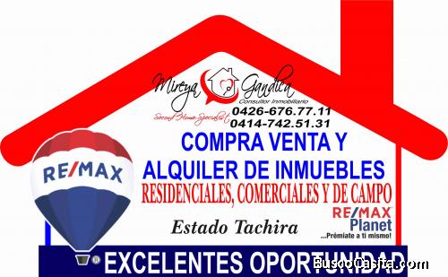 COMPRA VENTA Y ALQUILER DE INMUEBLES RESIDENCIALES Y COMERCIALES