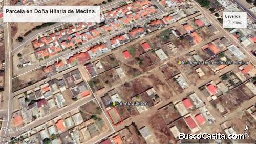 SE VENDE TERRENO EN LA URBANIZACION DOÑA HILARIA DE MEDINA