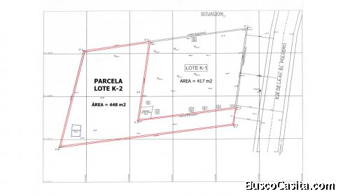 Terreno en Venta de 448 m2