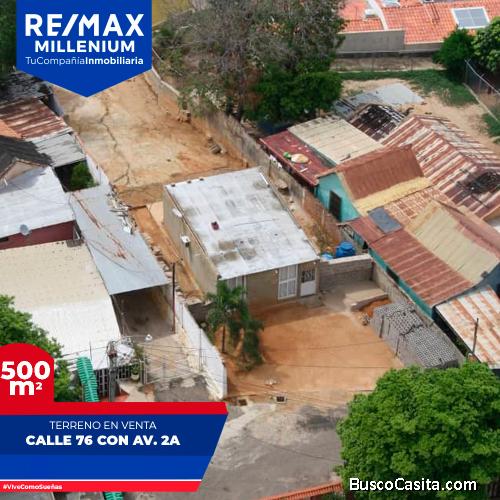 Terreno Venta Maracaibo Calle 76 El Milagro  101019