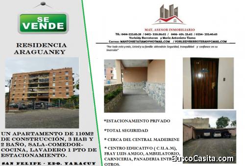 Vendo Residencia Araguaney, San Felipe. Edo Yaracuy...Inf.:Maria Tiamo 0412 520.58.02 / Yorleidy 041