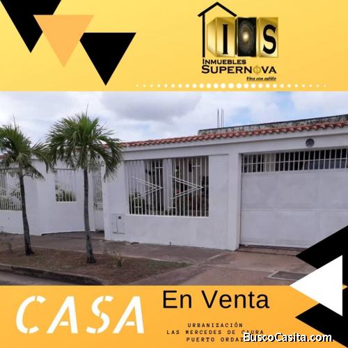  Casa en VENTA en Urb LAS MERCEDES DE CAURA, Puerto Ordaz