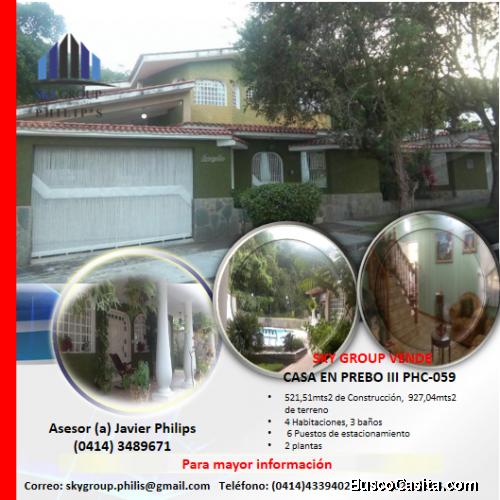  Hermosa Casa en Prebo III PHC-059  
