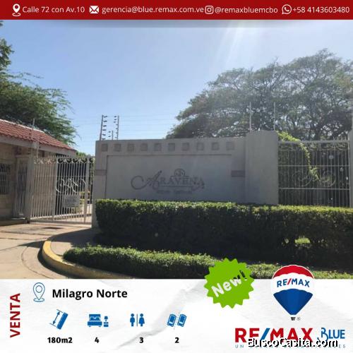 SE VENDE CASA RESI ARAVENA ZONA NORTE MARACAIBO