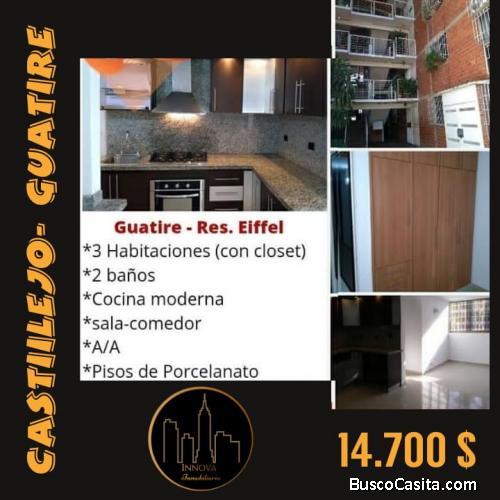 VENTA DE HERMOSO APTO EN EL CASTILLEJO GUATIRE