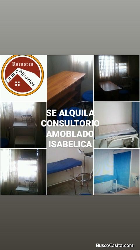 SE ALQUILA CONSULTORIO AMOBLADO