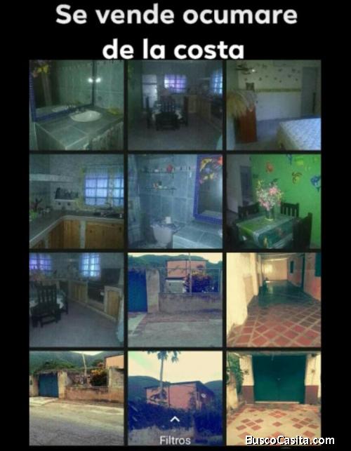 En VENTA:CASA VACACIONAL OCUMARE DE LA COSTA VIA LA BOCA