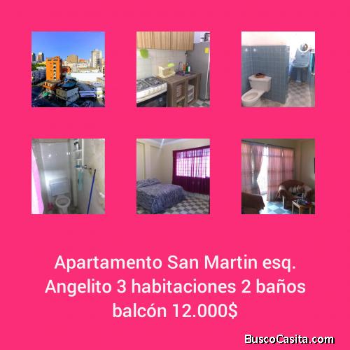 APARTAMENTO AV SAN MARTIN ESQ ANGELITO 12000