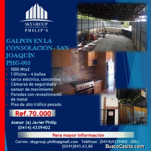 Galpón en san Joaquín- La Consolación PHG-005 