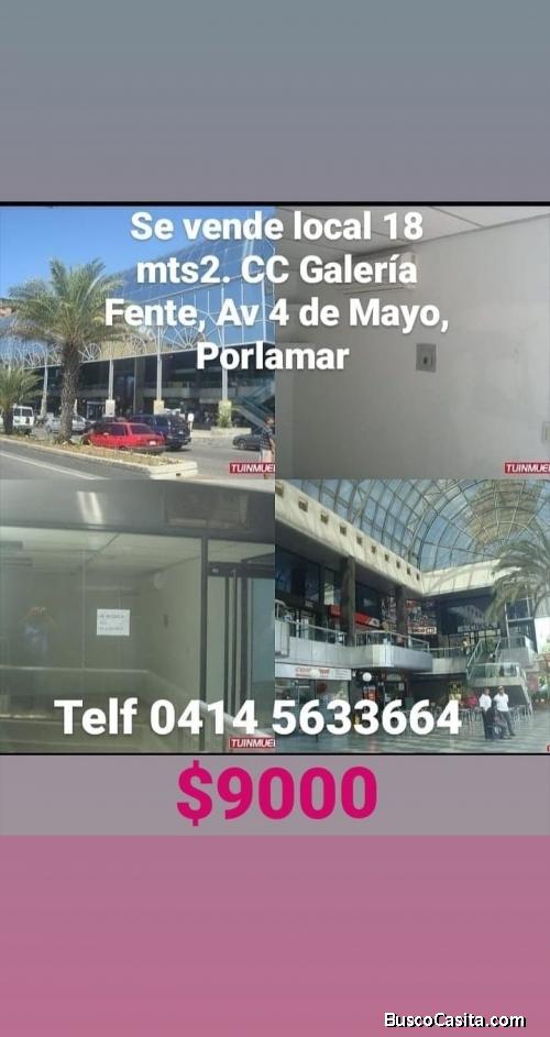 Vendo local comercial, Centro Comercial, Av 4 de Mayo, Porlamar 