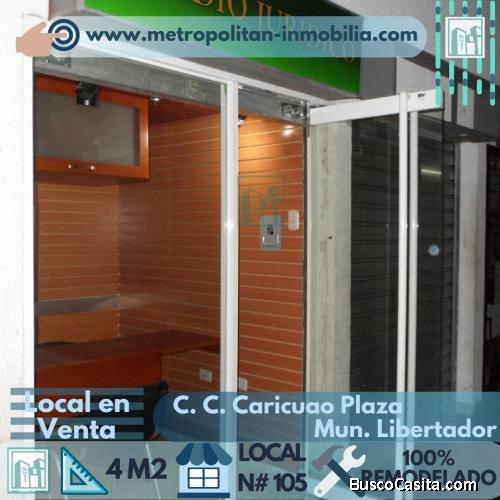 Vendo Local comercial N° 105 C.C. Caricuao Plaza