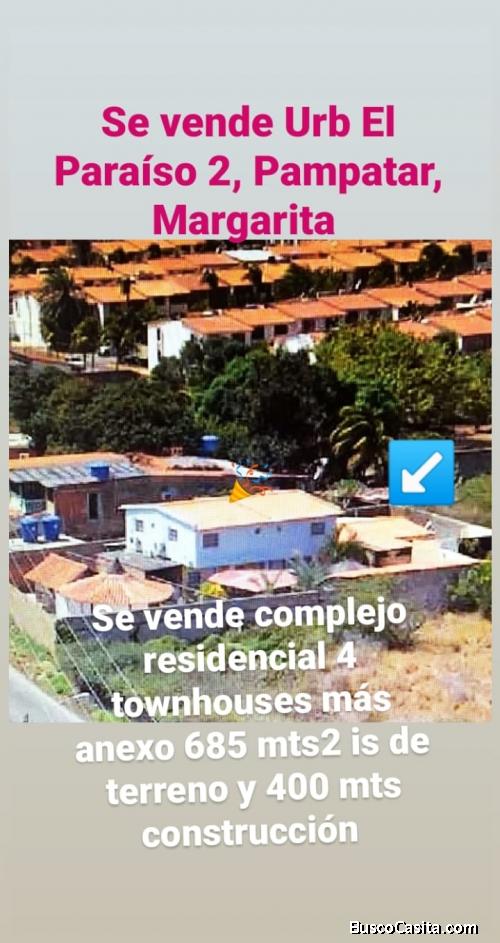 Complejo Residencial, Urb. EL Paraíso 2, Pampatar 