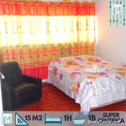 Alquilo Habitación, 15M2 Urb. Los Caobos, Parroq. El Recreo