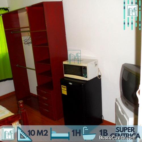 Alquilo Habitación, 10M2 Urb. Los Caobos, Parroq. El Recreo