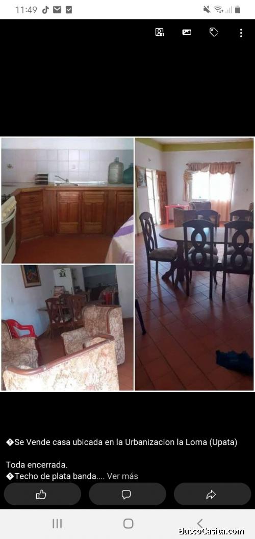 Venta de Casa Upata/Estado Bolívar 