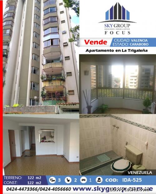 Apartamento en La Trigaleña de 122 m2 Código: IDA-525