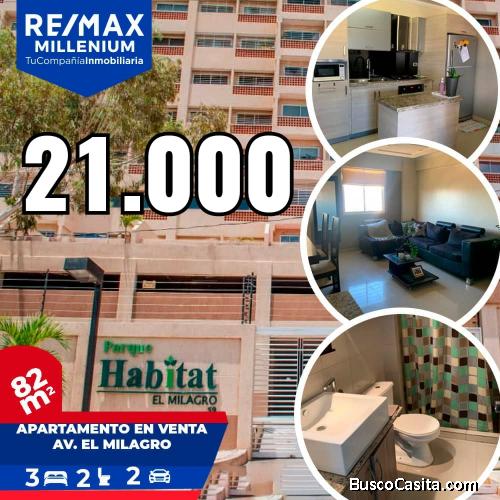 Apartamento venta Maracaibo residencias parque hábitat 11220