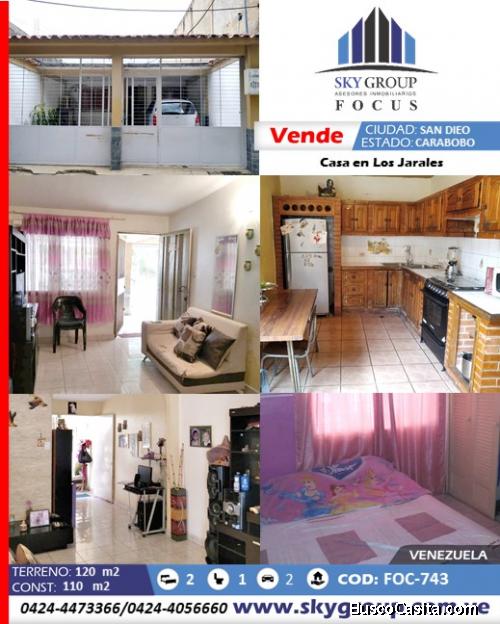 Casa en Los Jarales de 120 m2 FOC-743