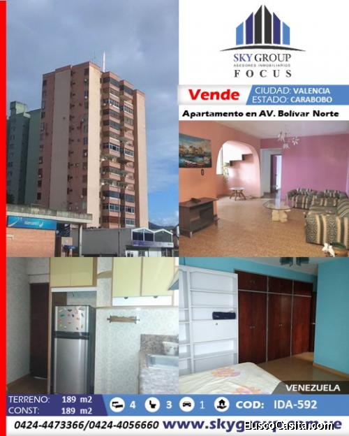 Apartamento en El Recreo de 189 m2 Código: IDA-592
