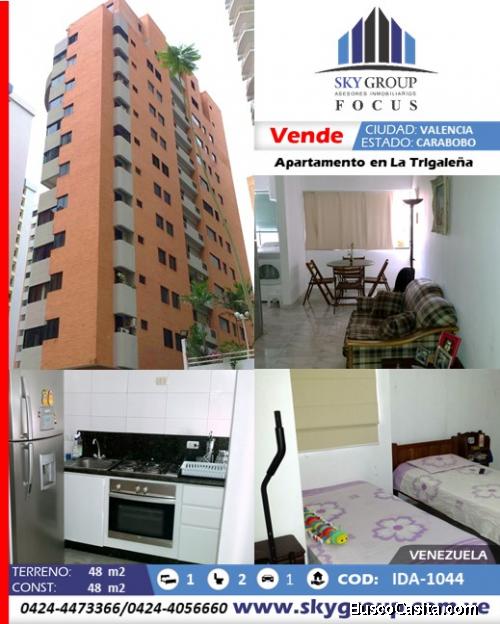 Apartamento en La Trigaleña de 48 m2 Código:FOA-1044 