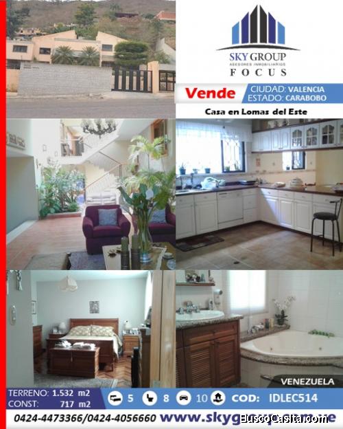 Casa en Lomas del Este de 717 m2 Código:IDLEC514 