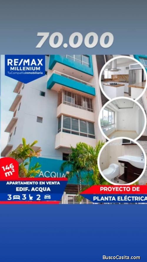 Apartamento venta Maracaibo edificio acqua 1420