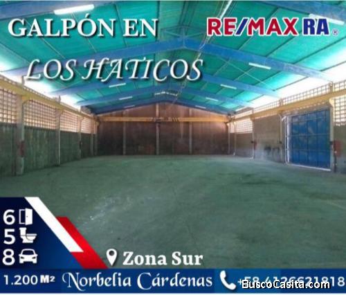 GALPON VENTA ALQUILER LOS HATICOS +584126621818 NC
