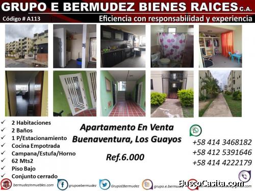 Hermoso Apartamento en Buenaventura Los Guayos. 62 M2