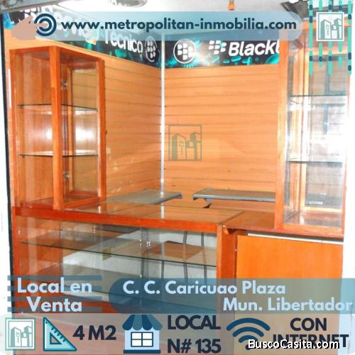 Se vende local N° 135, 4m2 Caricuao