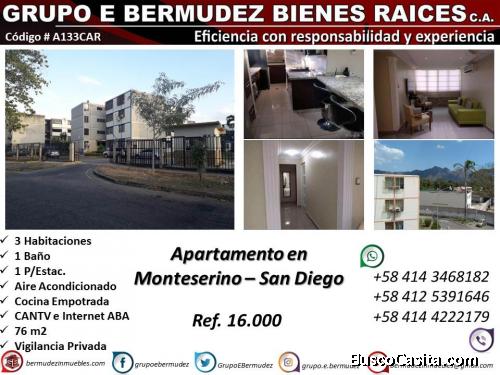 Hermoso Apartamento en Venta en Monteserino- San Diego. 76 m2