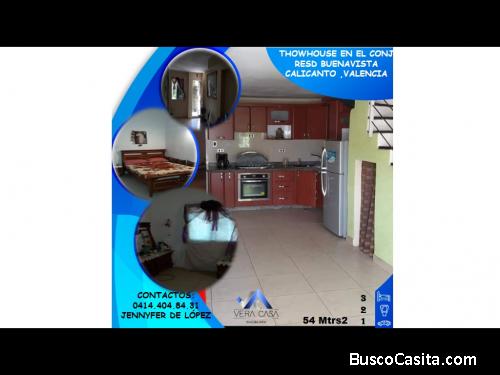 Vende Town House, Conjunto Residencial Buena Vista de 54mts2