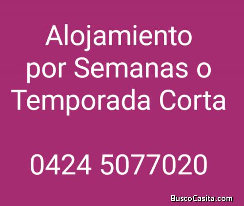 Necesita hospedarse por semanas o temporada corta en Barquisimeto