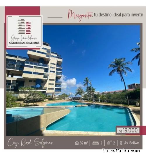 EN VENTA APARTAMENTO RESD. SOLYMAR. NUEVA ESPARTA