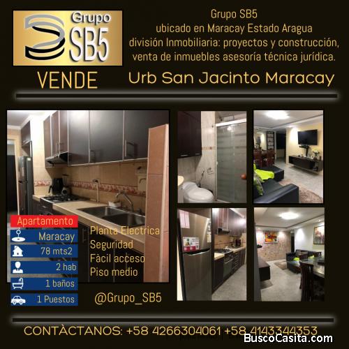 Vendo bello apartamento en San Jacinto Maracay Edo Aragua