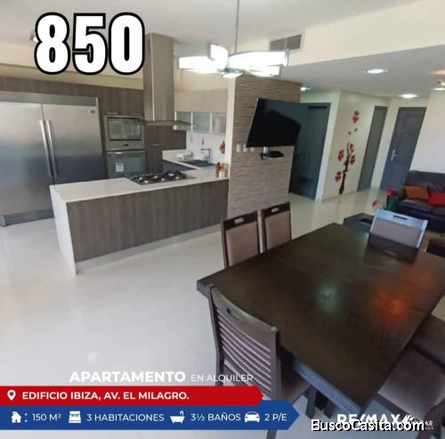 Apartamento alquiler Maracaibo Edif IBIZA 140421