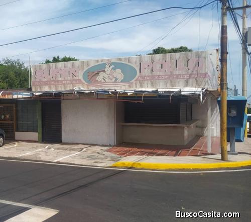 LOCAL COMERCIAL EN ALQUILER AV 8 SANTA RITA MARACAIBO API 38369