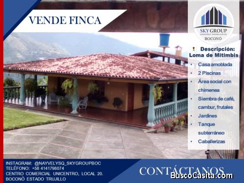 SKY GROUP INMOBILIARIA DE BOCONO VENDE FINCA EN LOMA DE MITIMBIS