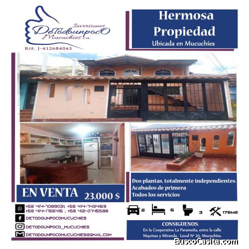 Casa en Venta, Mucuchies, Mérida, Venezuela